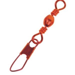 01044 eagle claw barrel swivel with safety snap