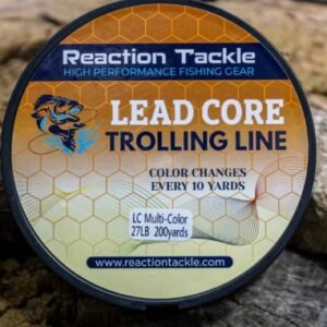 reaction tackle lead core metered trolling braided line
