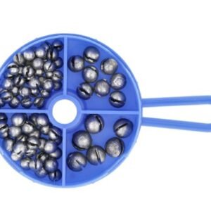 eagle claw round split shot assortment