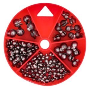 eagle claw removable split shot sinker dial pack 02180h 002